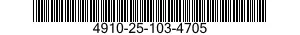 4910-25-103-4705 GAGE,TIRE PRESSURE,SELF-CONTAINED 4910251034705 251034705