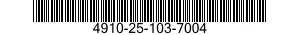 4910-25-103-7004  4910251037004 251037004