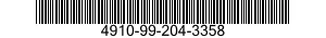 4910-99-204-3358  4910992043358 992043358