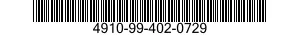 4910-99-402-0729  4910994020729 994020729