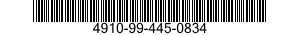 4910-99-445-0834  4910994450834 994450834