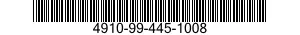 4910-99-445-1008  4910994451008 994451008