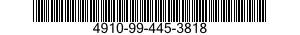 4910-99-445-3818  4910994453818 994453818