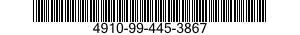 4910-99-445-3867  4910994453867 994453867