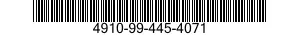 4910-99-445-4071 PILOT,SELF-CENTERIN 4910994454071 994454071