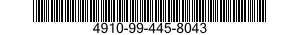 4910-99-445-8043  4910994458043 994458043