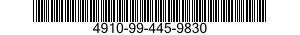 4910-99-445-9830  4910994459830 994459830