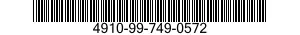 4910-99-749-0572  4910997490572 997490572