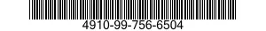 4910-99-756-6504  4910997566504 997566504