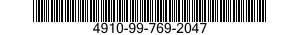4910-99-769-2047 GAGE,TIRE PRESSURE,SELF-CONTAINED 4910997692047 997692047