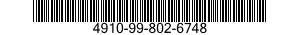 4910-99-802-6748  4910998026748 998026748