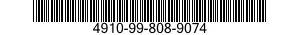 4910-99-808-9074  4910998089074 998089074