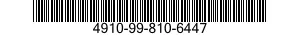 4910-99-810-6447  4910998106447 998106447
