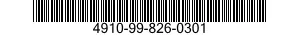 4910-99-826-0301  4910998260301 998260301