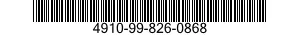 4910-99-826-0868  4910998260868 998260868