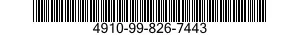 4910-99-826-7443  4910998267443 998267443