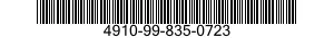4910-99-835-0723  4910998350723 998350723