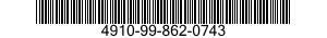 4910-99-862-0743 GAUGE 4910998620743 998620743