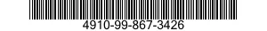 4910-99-867-3426  4910998673426 998673426