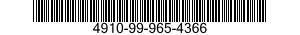 4910-99-965-4366  4910999654366 999654366