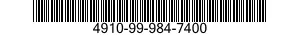 4910-99-984-7400 ADAPTER KIT,TEST 4910999847400 999847400
