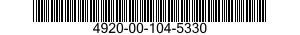 4920-00-104-5330 ADAPTER,TEST BLOCK 4920001045330 001045330