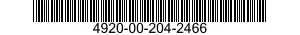 4920-00-204-2466 STAND,MAINTENANCE,AIRCRAFT ENGINE ACCESSORIES 4920002042466 002042466