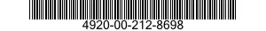 4920-00-212-8698 TEST STAND,AIRCRAFT GENERATOR 4920002128698 002128698