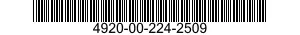 4920-00-224-2509 ADAPTER SET,AIRCRAFT MAINTENANCE 4920002242509 002242509