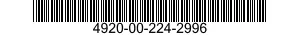 4920-00-224-2996 MAINTENANCE KIT,AIRCRAFT 4920002242996 002242996