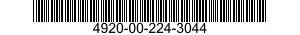 4920-00-224-3044 FIXTURE,HYDRAULIC SYSTEM COMPONENTS,AIRCRAFT 4920002243044 002243044