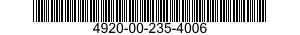 4920-00-235-4006  4920002354006 002354006