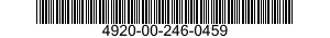 4920-00-246-0459 TEST SET,ELECTRONIC SYSTEMS 4920002460459 002460459