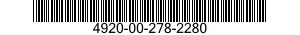 4920-00-278-2280 TEST STAND,AIRCRAFT GENERATOR 4920002782280 002782280