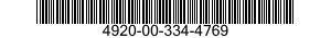 4920-00-334-4769 ADAPTER SET,TEST 4920003344769 003344769