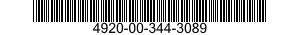 4920-00-344-3089 CABLE ASSEMBLY,SPECIAL 4920003443089 003443089