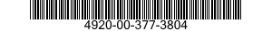 4920-00-377-3804 TEST PROGRAM SET 4920003773804 003773804
