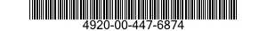 4920-00-447-6874 HARNESS,ENGINE SPEE 4920004476874 004476874