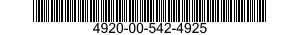 4920-00-542-4925 ADAPTER KIT,TEST 4920005424925 005424925