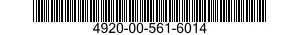 4920-00-561-6014  4920005616014 005616014