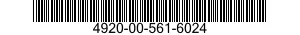 4920-00-561-6024  4920005616024 005616024
