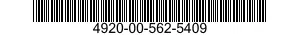 4920-00-562-5409 WIRING HARNESS 4920005625409 005625409