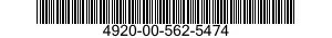 4920-00-562-5474  4920005625474 005625474