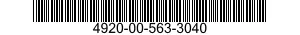 4920-00-563-3040  4920005633040 005633040