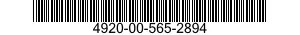 4920-00-565-2894  4920005652894 005652894