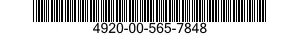 4920-00-565-7848  4920005657848 005657848
