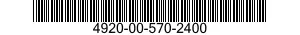 4920-00-570-2400  4920005702400 005702400