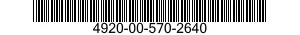4920-00-570-2640  4920005702640 005702640