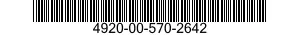 4920-00-570-2642  4920005702642 005702642