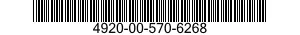 4920-00-570-6268  4920005706268 005706268